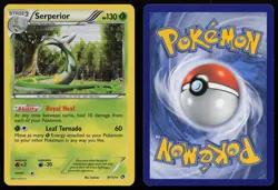 Serperior 8/113 Holo Rare Legendary Treasures Pokemon NM - Image 3