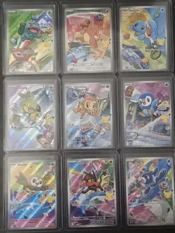 Pokemon First Partner Illustration Collection Series 1 Complete Set Near Mint - Image 1