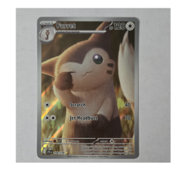 Pokemon TCG Furret 168/159 SV09 Journey Together IR Holo Eng 2025 120HP - Image 1