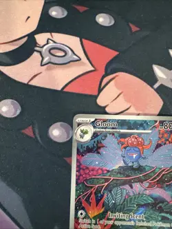 Pokemon Gloom SV03 Obsidian Flames Illustration Rare Full Art Holo 198/197 NM- - Image 2