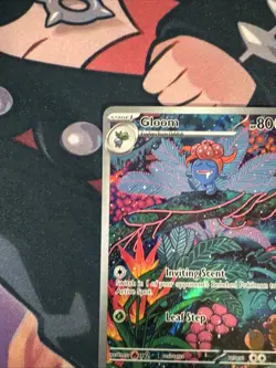 Pokemon Gloom SV03 Obsidian Flames Illustration Rare Full Art Holo 198/197 NM- - Image 3
