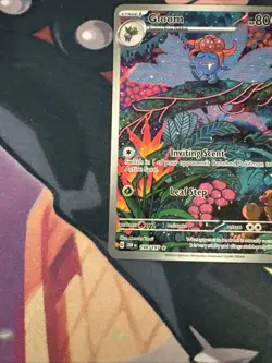 Pokemon Gloom SV03 Obsidian Flames Illustration Rare Full Art Holo 198/197 NM- - Image 4