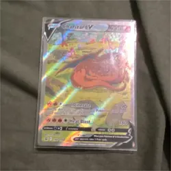 Pokemon TCG Charizard V Promo Holo SWSH Sword & Shield Promo SWSH050 HP 220 EN - Image 1