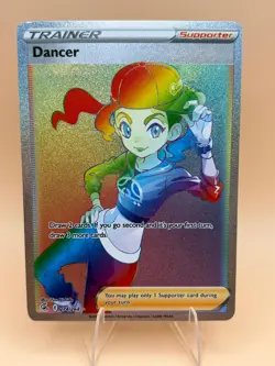 Dancer 274/264 Rainbow Rare Fusion Strike Pokemon Near Mint - Image 1
