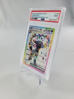 PSA 9 Umbreon ex SVP 176 Pokemon Promo Premium Figure Collection 2025 MINT - Image 3