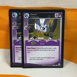 2X My Little Pony / Zecora Everfree Guru / #204 UR MLP Card Free Fast Ship - Image 1