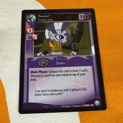 2X My Little Pony / Zecora Everfree Guru / #204 UR MLP Card Free Fast Ship - Image 3