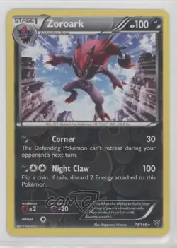 Zoroark Reverse Foil Pokemon XY Base Set #73 - Image 1