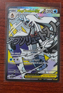 Pokemon TCG Mega Froslass ex Mega Attack Rare ME: Ascended Heroes 265/217 - Image 1