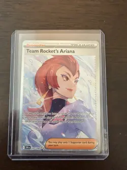 Team Rocket's Ariana SIR 237/182 (NM) - SV10: Destined Rivals Pokemon TCG - Image 1