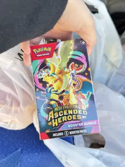 🔥Pokemon TCG Ascended Heroes Booster Bundle (6 packs) - Brand New - SEALED🔥 - Image 1