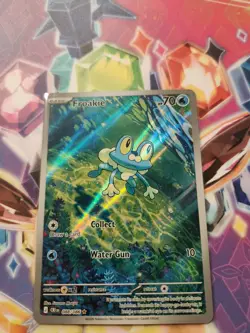 Pokemon TCG - Froakie CRI EN 088/086 Chaos Rising Illustration Rare IN HAND - Image 1