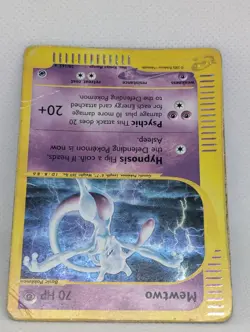 Mewtwo 020/165 Expedition Base Set Holo Rare Pokemon TCG Nintendo e-reader - Image 4