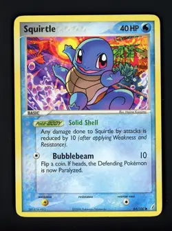 Squirtle MP 64/100 - Crystal Guardians 🏝 Pokemon 2006 - Image 1