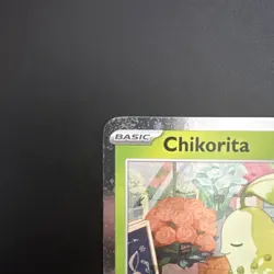 Pokemon TCG Chikorita MEP069 | Black Star Promo Cosmo Holo | NM - Image 2