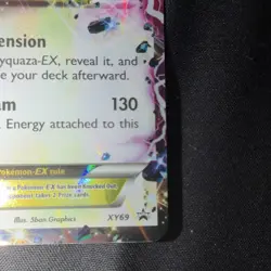 Pokemon Rayquaza EX Holo XY69 Dragon 170 HP English Pokemon TCG 5ban Graphics - Image 2