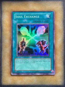 Yugioh Soul Exchange SDY-041 Super Rare LP - Image 1