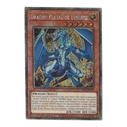 Yu-Gi-Oh! Dragon Pulsar de Lumiere RA04-FR176 Platinum SeR Secret Rare - Image 1