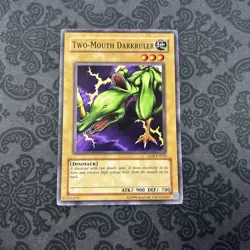TWO-MOUTH DARKRULER LOB-EN030 Common Unlimited Yugioh - Image 1