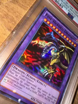 Yu-Gi-Oh! TCG Five-Headed Dragon LC03-EN004 PSA 7 - Image 3