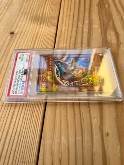 2001 Yugioh Dark Magician Girl Japanese Premium Pack 4 P4-01 PSA 10 Gem Mint - Image 3
