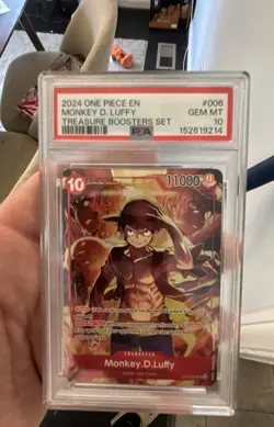 Monkey.D.Luffy (Treasure Booster Set) ST10-006 One Piece Promotion Cards Foil - Image 1
