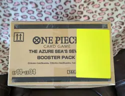 One Piece EN OP14-EB04 The Azure Sea's Seven Booster 144 Pack Case SEALED - Image 1