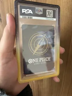 2025 One Piece EN 3rd Anniversary Treasure CP Pack #014 Monkey D. Luffy PSA 9 - Image 2