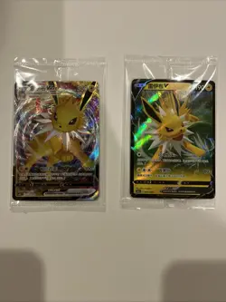 Pokemon Card SEALED PROMO (Chinese) Jolteon Vmax 008/009 & Jolteon V 007/009 - Image 1