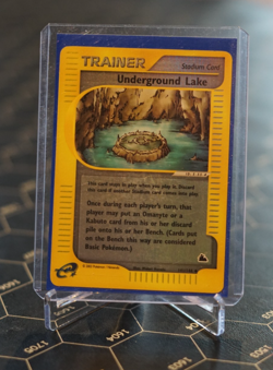 Underground Lake 141/144 - Reverse Holo Pokemon Card - Image 1