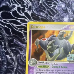 Dusclops - 17/100 - Pokemon Crystal Guardians Reverse Holo Card Damaged - Image 3
