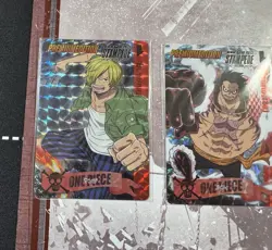 One Piece STAMPEDE Carddass Premium Edition Luffy Nami Zoro - Set of 6 Cards - Image 3
