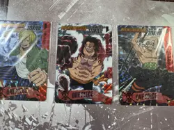 One Piece STAMPEDE Carddass Premium Edition Luffy Nami Zoro - Set of 6 Cards - Image 4