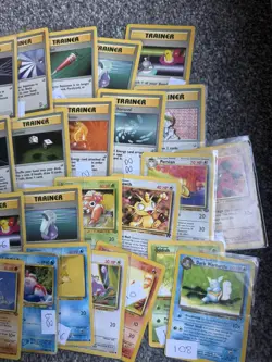 Pokemon WOTC Vintage Card Lot Base Jungle Fossil Trainer Bundle - Image 2