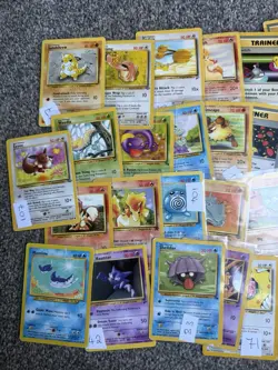 Pokemon WOTC Vintage Card Lot Base Jungle Fossil Trainer Bundle - Image 4