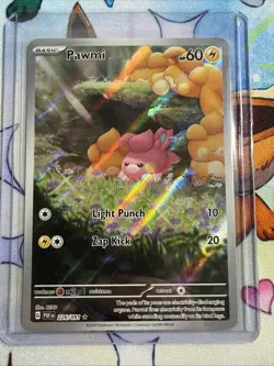 Pokemon TCG Pawmi Sir Card 226/091 Paldean Fates NM - Image 1