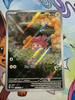 Pokemon TCG Pawmi Sir Card 226/091 Paldean Fates NM - Image 2