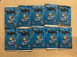 Lot of 10 Club Penguin Card Jitsu Water Trading Card Booster Pack New Sealed - Image 1