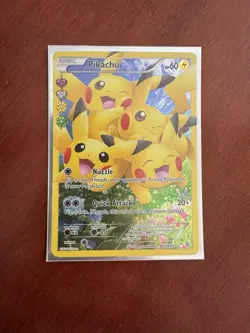Pokemon Pikachu 2016 Generations Ultra Rare Full Art Holo Card RC29/RC32 - Image 1
