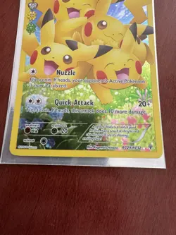 Pokemon Pikachu 2016 Generations Ultra Rare Full Art Holo Card RC29/RC32 - Image 4