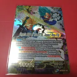 Dragon Ball Super Championship 2022 Top16 Leader Card SS Blue Vegita & Trunks - Image 2