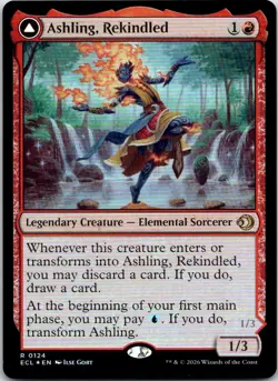 Ashling, Rekindled // Ashling, Rimebound FOIL ECL-124 NM - Image 1