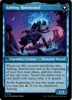 Ashling, Rekindled // Ashling, Rimebound FOIL ECL-124 NM - Image 2