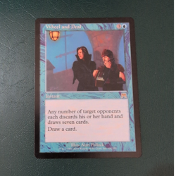 Wizards of the Coast Wheel and Deal MTG Blue Instant Onslaught Rare 2002 Pollack - Image 1