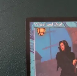Wizards of the Coast Wheel and Deal MTG Blue Instant Onslaught Rare 2002 Pollack - Image 2