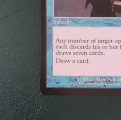Wizards of the Coast Wheel and Deal MTG Blue Instant Onslaught Rare 2002 Pollack - Image 4