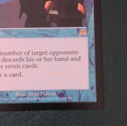 Wizards of the Coast Wheel and Deal MTG Blue Instant Onslaught Rare 2002 Pollack - Image 5