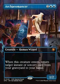 Archaeomancer - Extended Art SPG NM MTG - Image 1