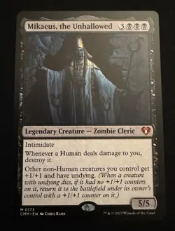 Mikaeus, the Unhallowed Commander Masters Regular NM - Image 1