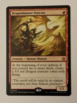 Dragonmaster Outcast FDN 622 Normal English NM - MTG - Image 1